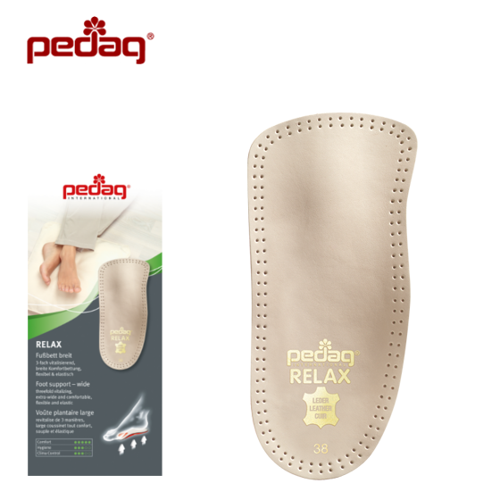 Relax  - ортопедическая каркасная полустелька супинатор, Pedag (Германия) от ТМ Pedag