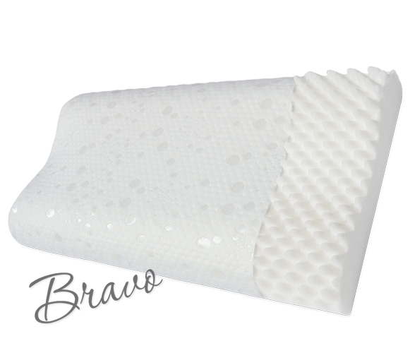 Ортопедическая подушка повышенного комфорта с охлаждающим эффектом (форма волны) Bravo (арт. P107-AIR) от ТМ Другие