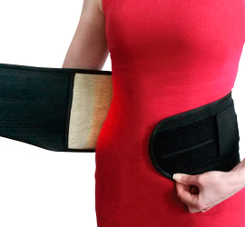 Пояс согревающий из овечьей шести от ТМ Тиса